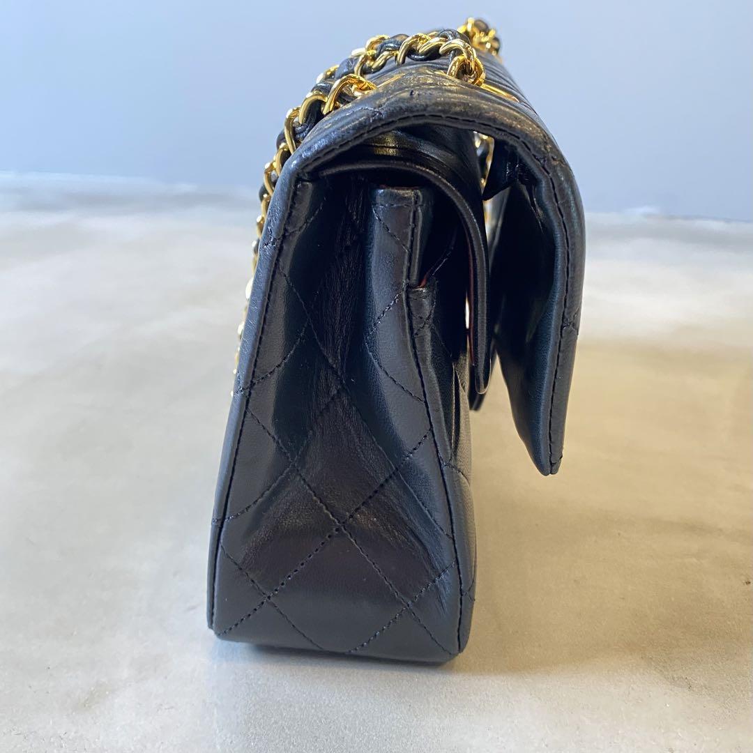 『CHANEL』シャネル マトラッセ23 ダブルフラップチェーンショルダーバッグ