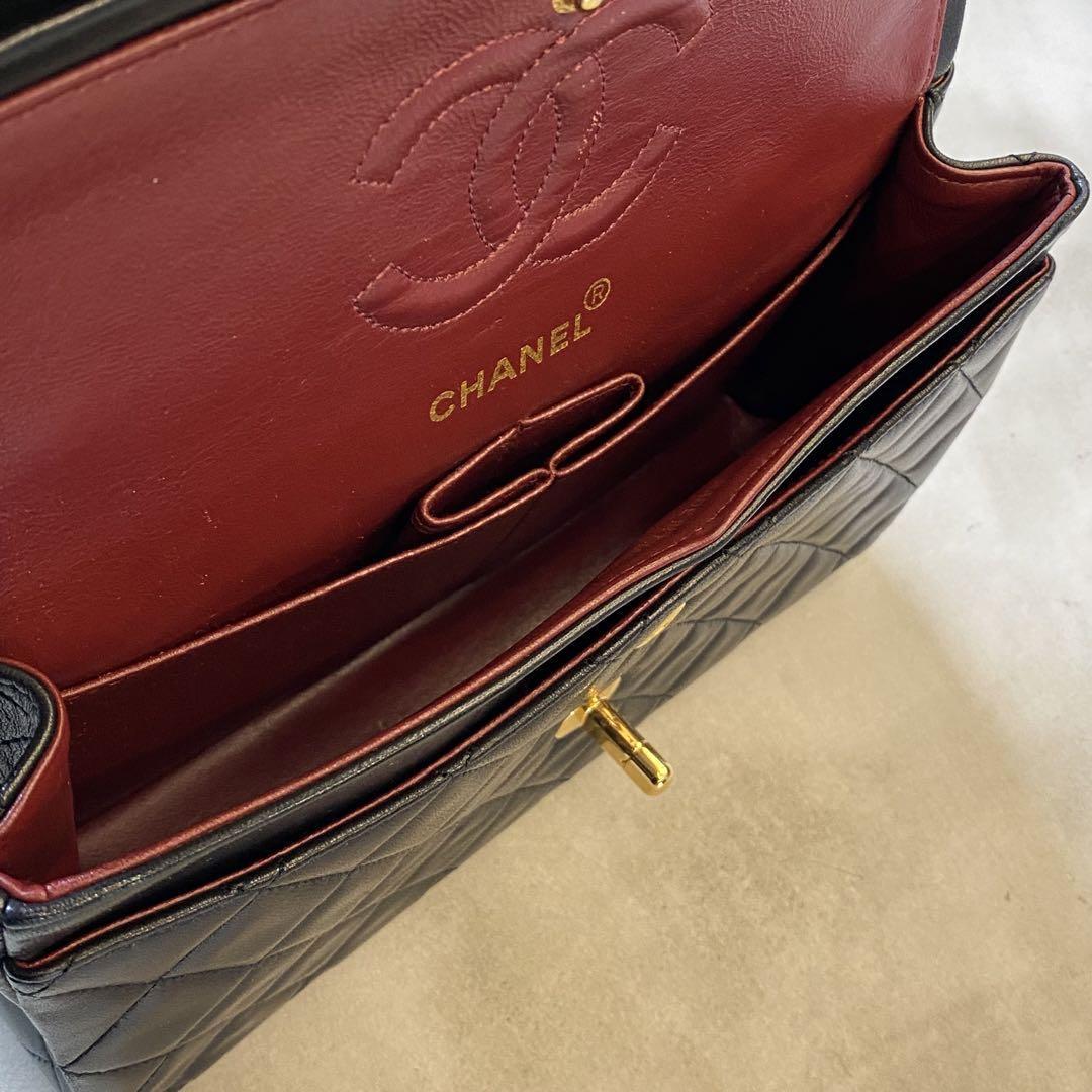 『CHANEL』シャネル マトラッセ23 ダブルフラップチェーンショルダーバッグ