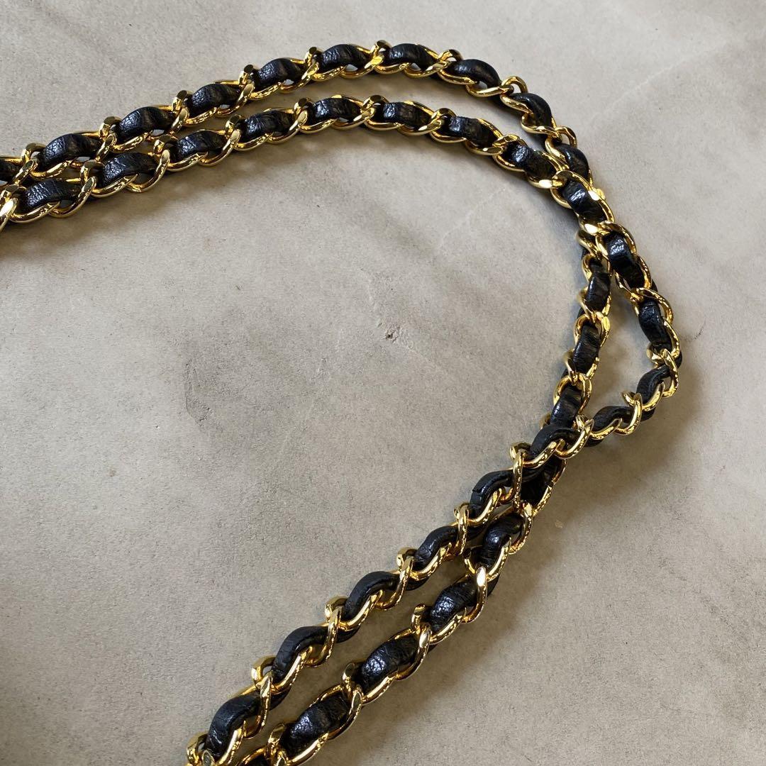 『CHANEL』シャネル マトラッセ23 ダブルフラップチェーンショルダーバッグ