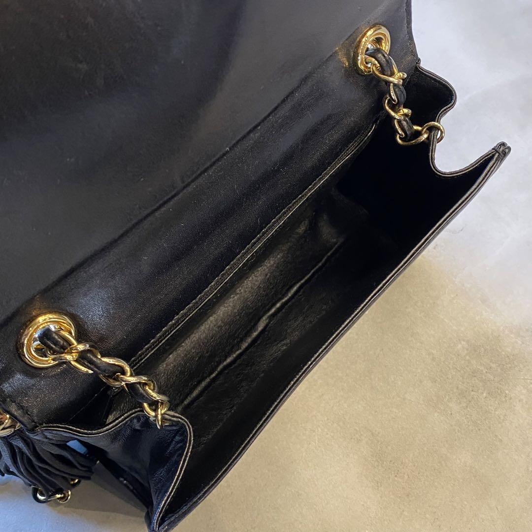 『CHANEL』 シャネル マトラッセ フリンジチェーン ショルダーバッグ