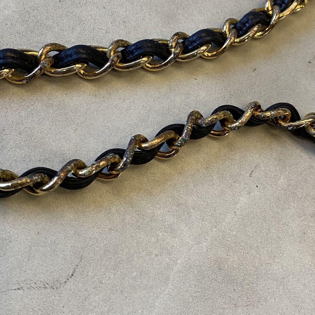 『CHANEL』 シャネル マトラッセ フリンジチェーン ショルダーバッグ