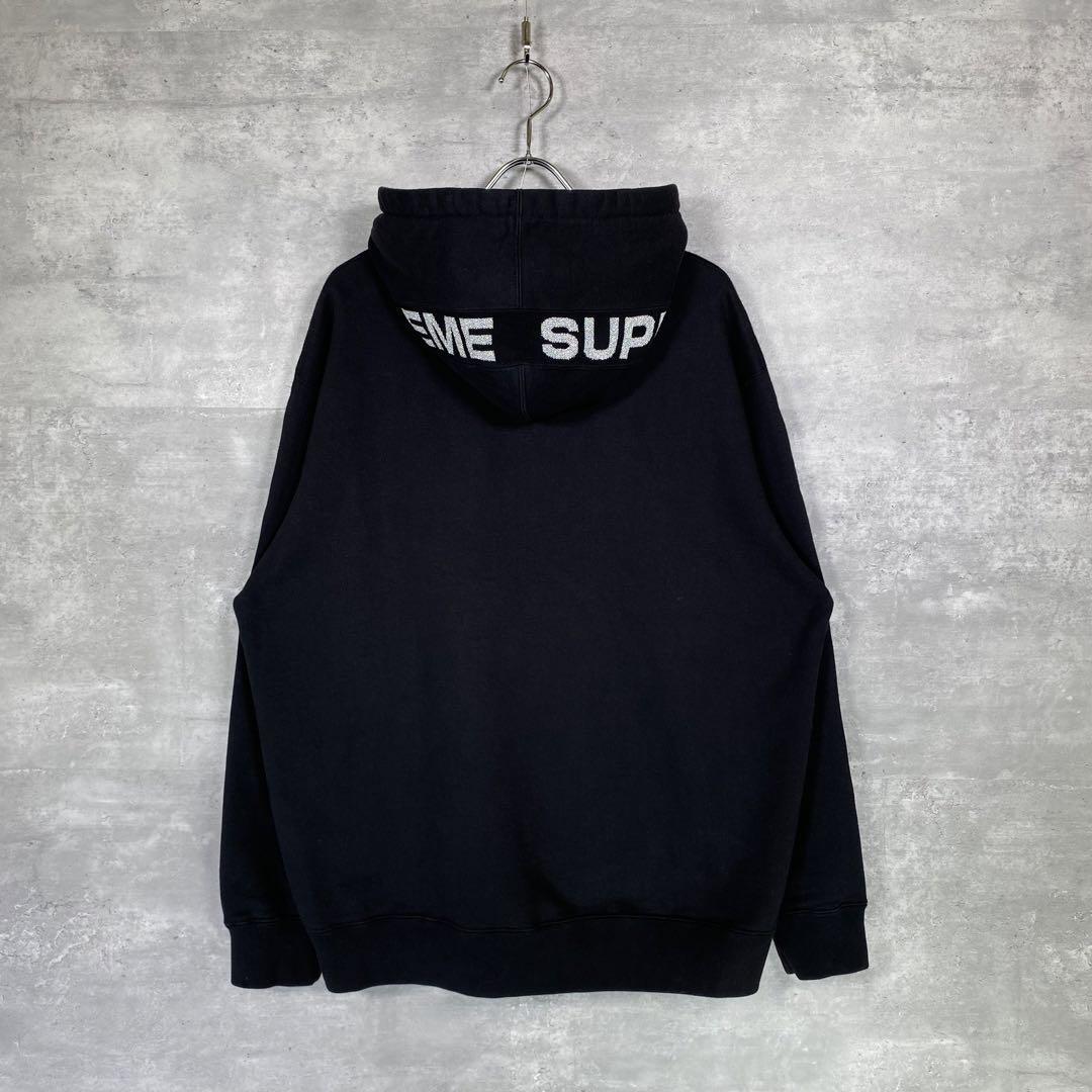『Supreme』シュプリーム (L) メタリックリブ パーカー
