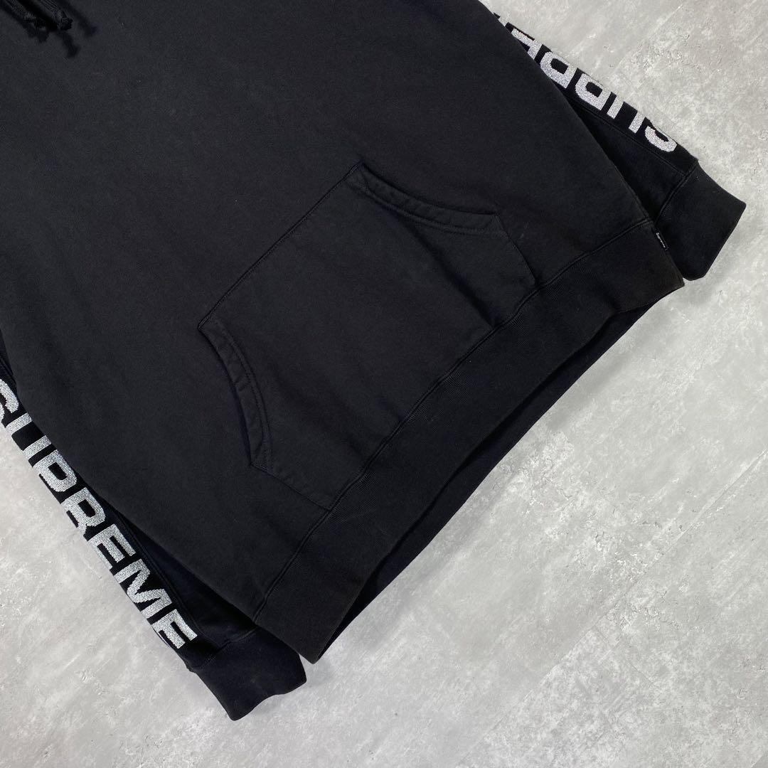 『Supreme』シュプリーム (L) メタリックリブ パーカー