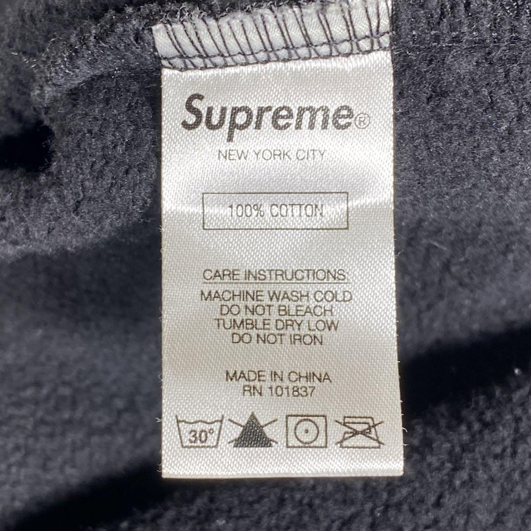 『Supreme』シュプリーム (L) メタリックリブ パーカー