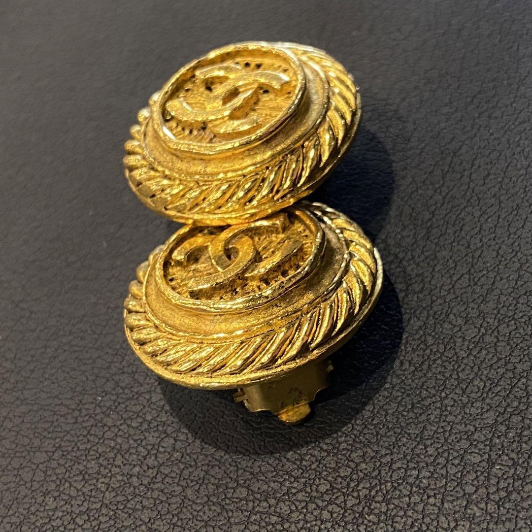 『CHANEL』 シャネル ヴィンテージ ココマーク イヤリング