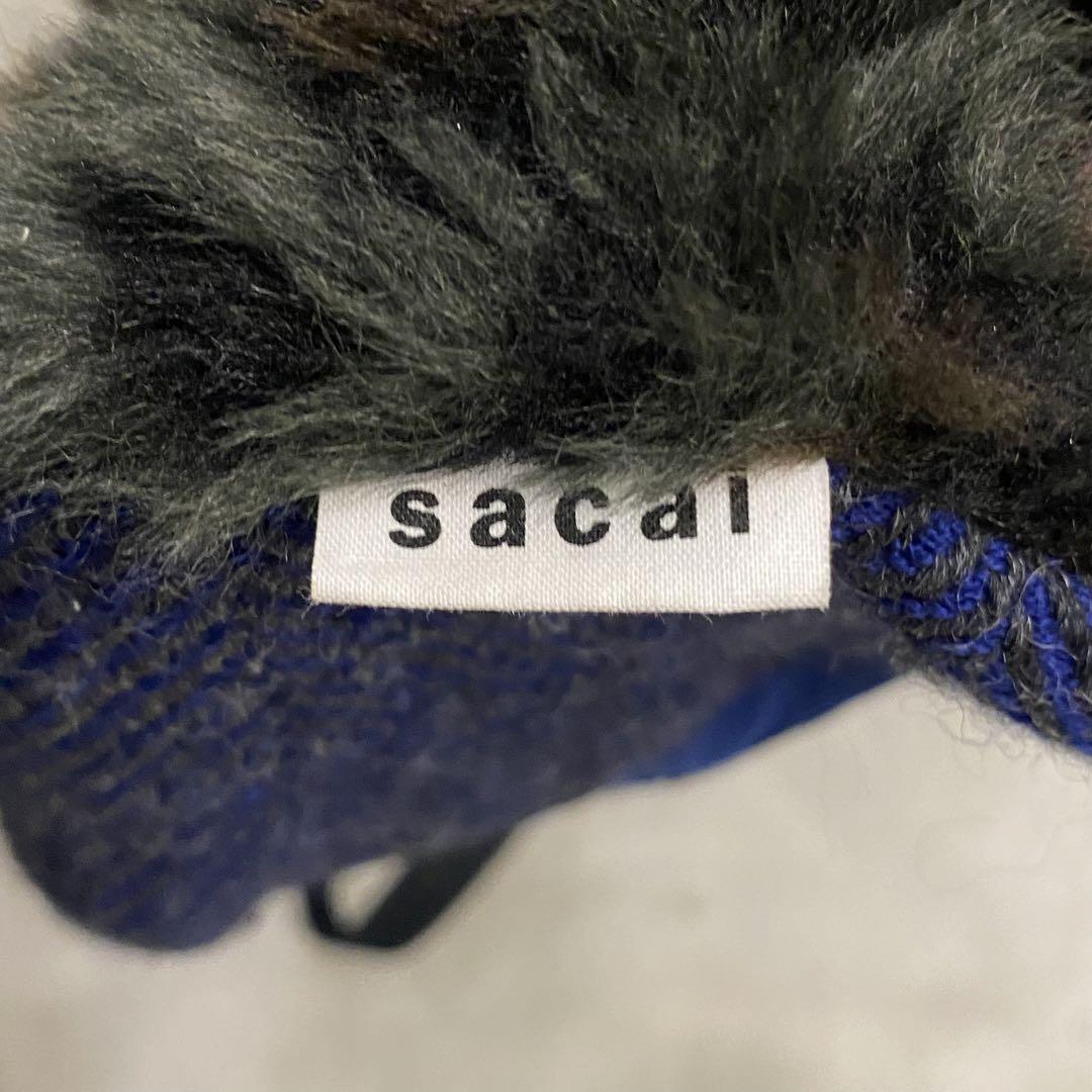 『sacai』サカイ 異素材切替 2WAYショルダーバッグ