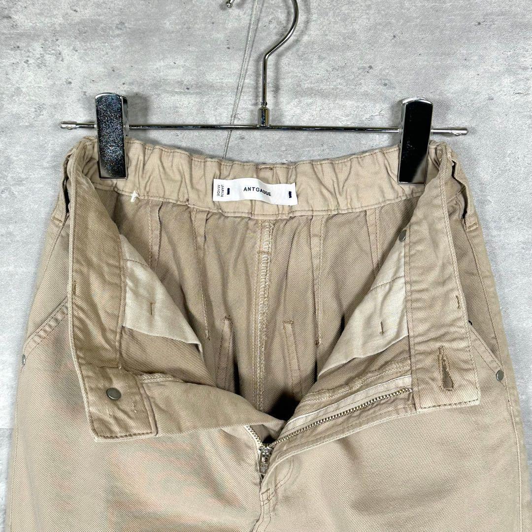 『ANTGAUGE』アントゲージ (S) ストレートパンツ / ベージュ