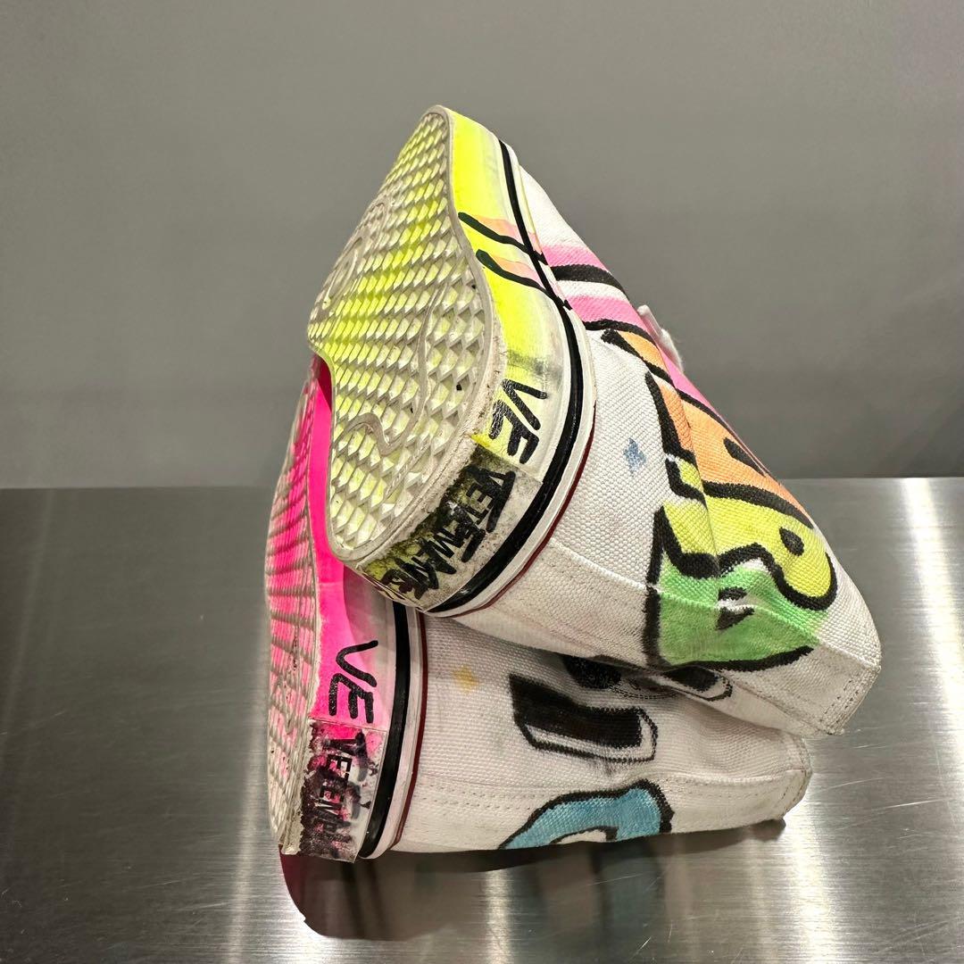 『vetements』ヴェトモン (22.4cm) ハイカットスニーカー