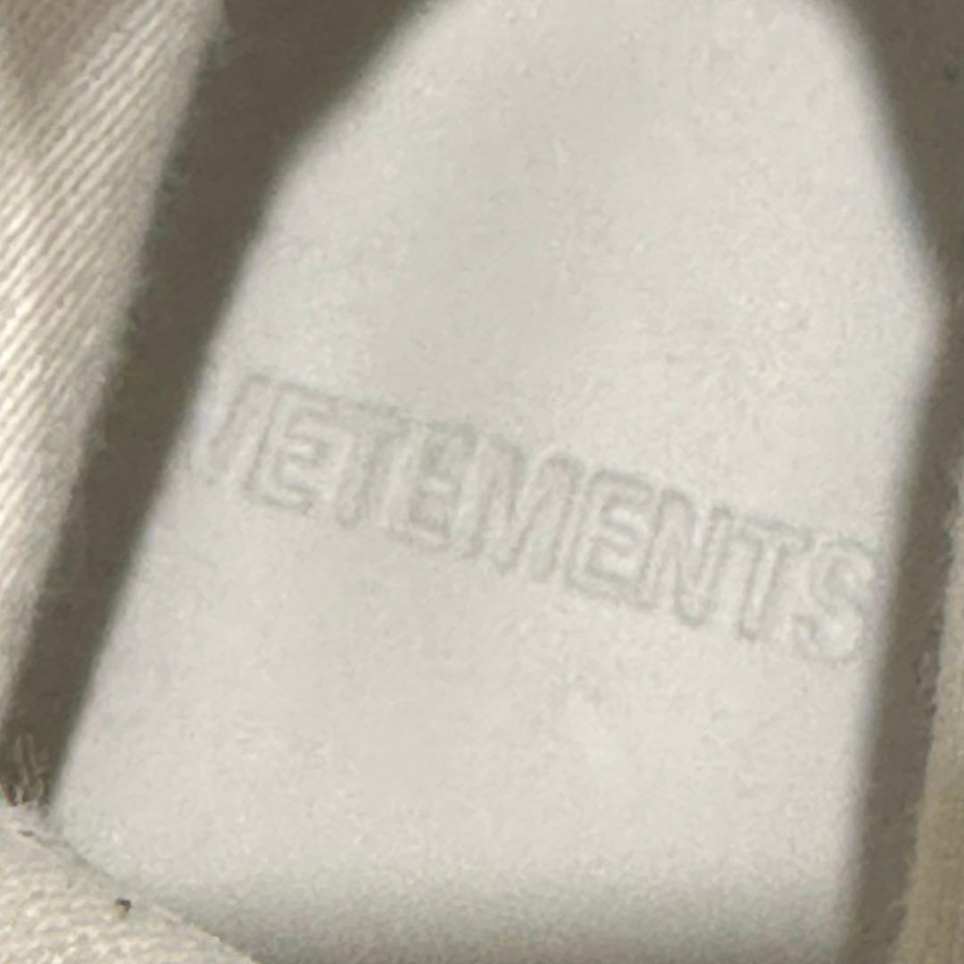 『vetements』ヴェトモン (22.4cm) ハイカットスニーカー
