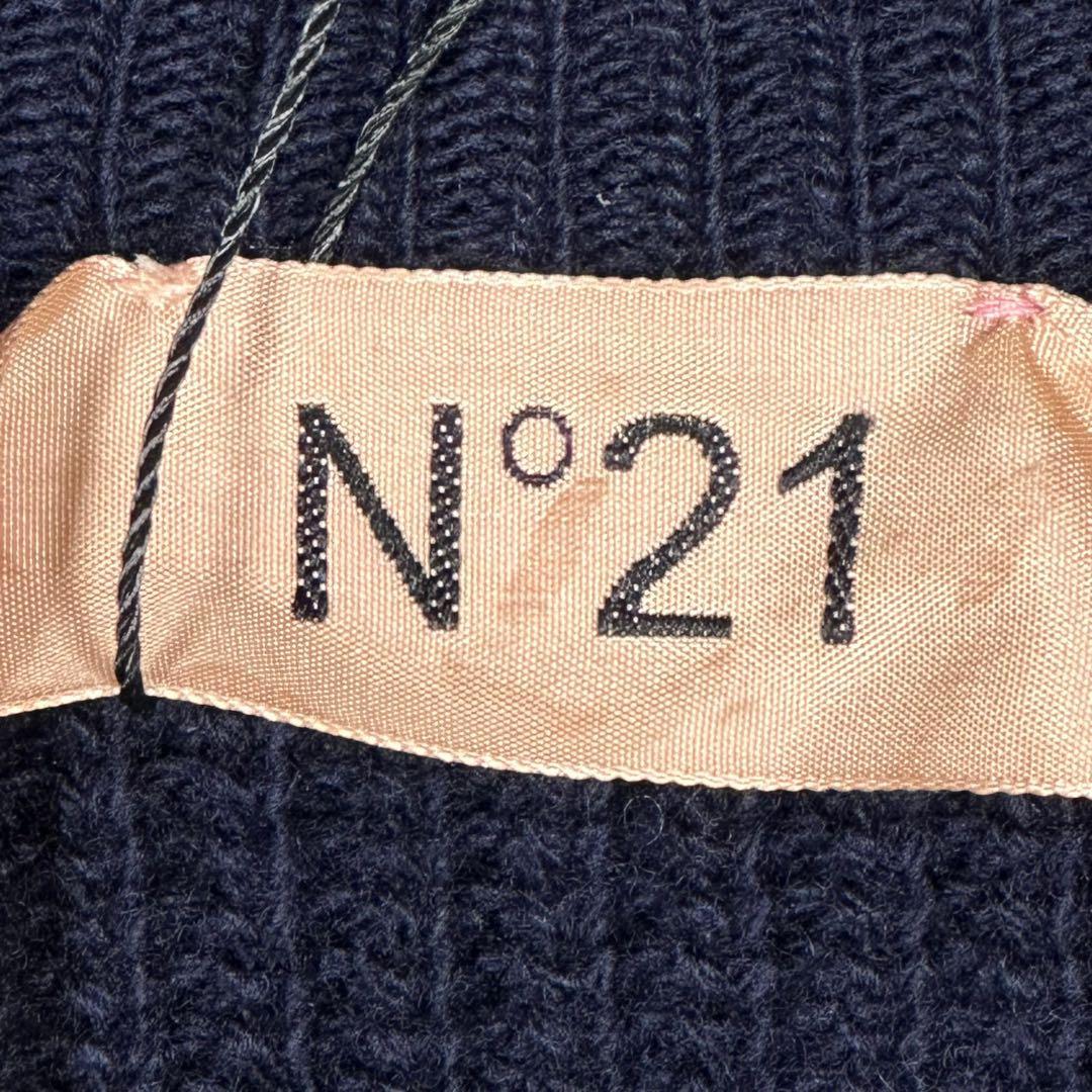 『N°21』 ヌメロヴェントゥーノ (38) 切替 Vネックセーター