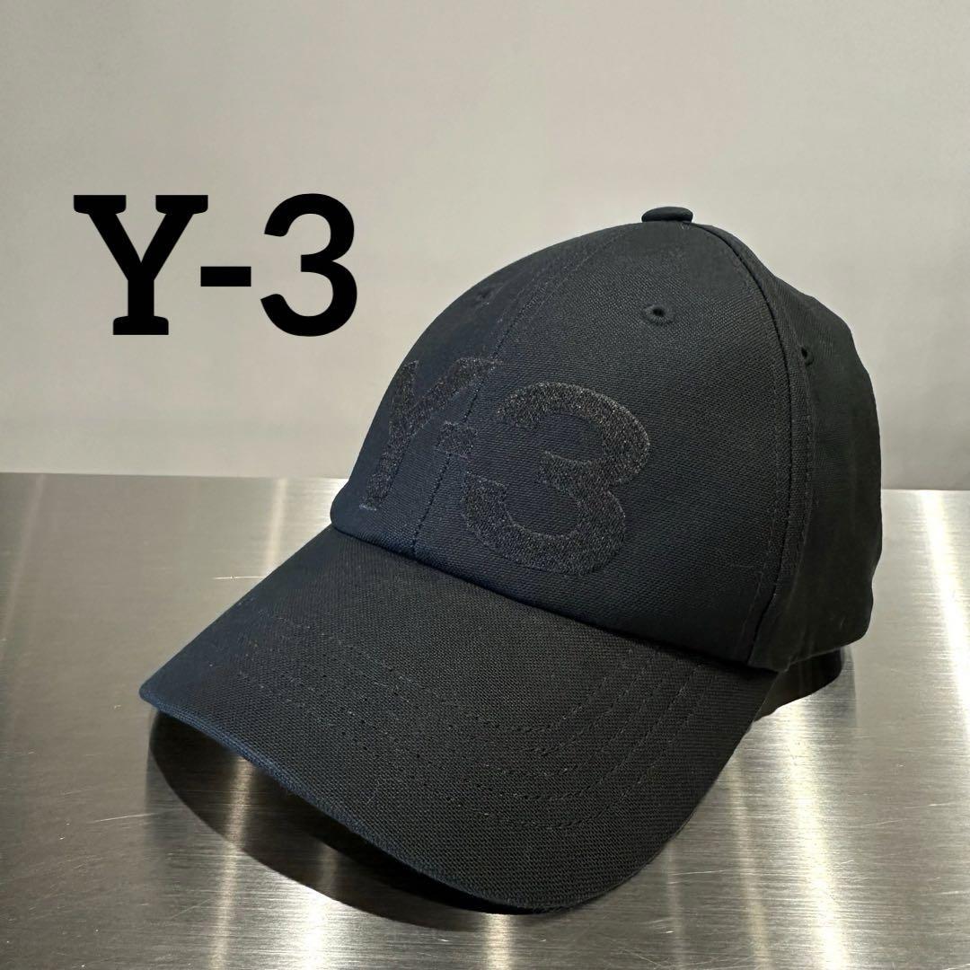 『Y-3』ワイスリー (Free) ロゴ ベースボールキャップ