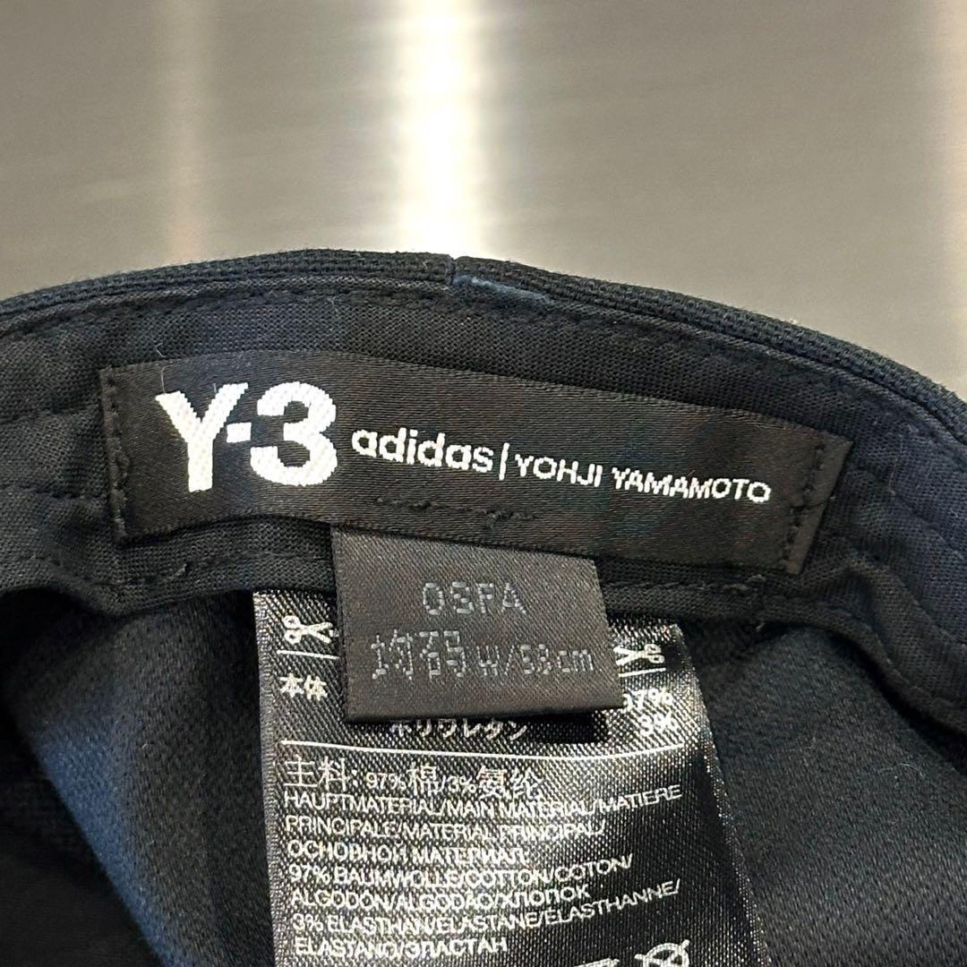 『Y-3』ワイスリー (Free) ロゴ ベースボールキャップ