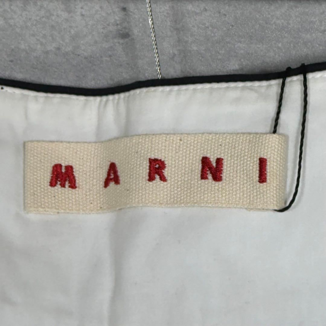 『MARNI』マルニ (40) ワイド デニムガウチョパンツ