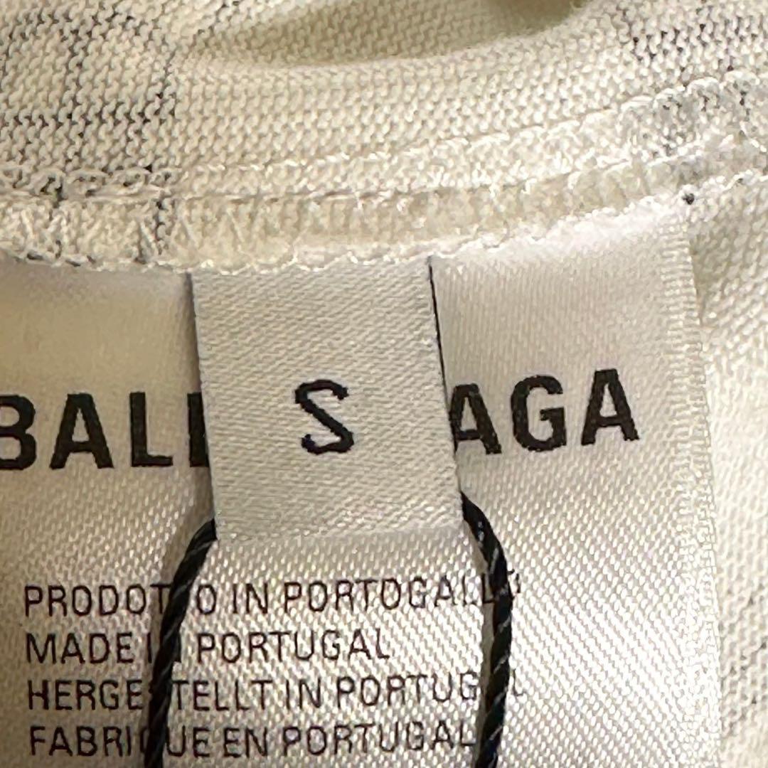 『BALENCIAGA』バレンシアガ (S) 総柄 Tシャツ