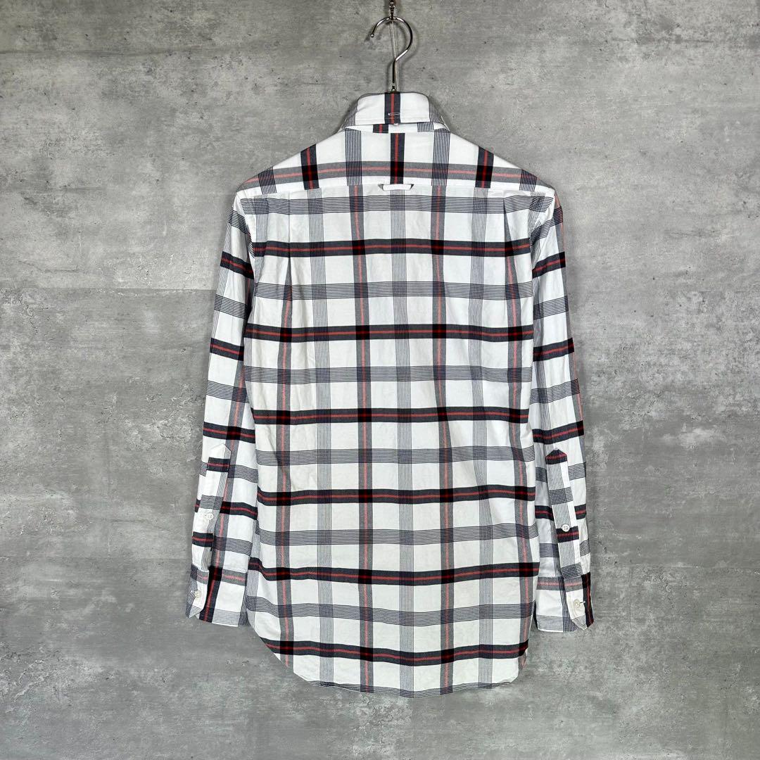 『THOM BROWNE.』 トムブラウン チェック柄 ボタンダウンシャツ