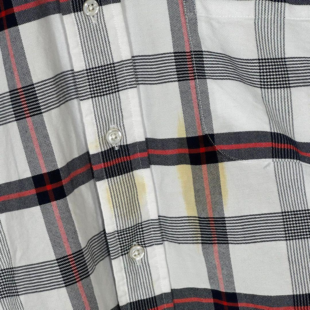 『THOM BROWNE.』 トムブラウン チェック柄 ボタンダウンシャツ