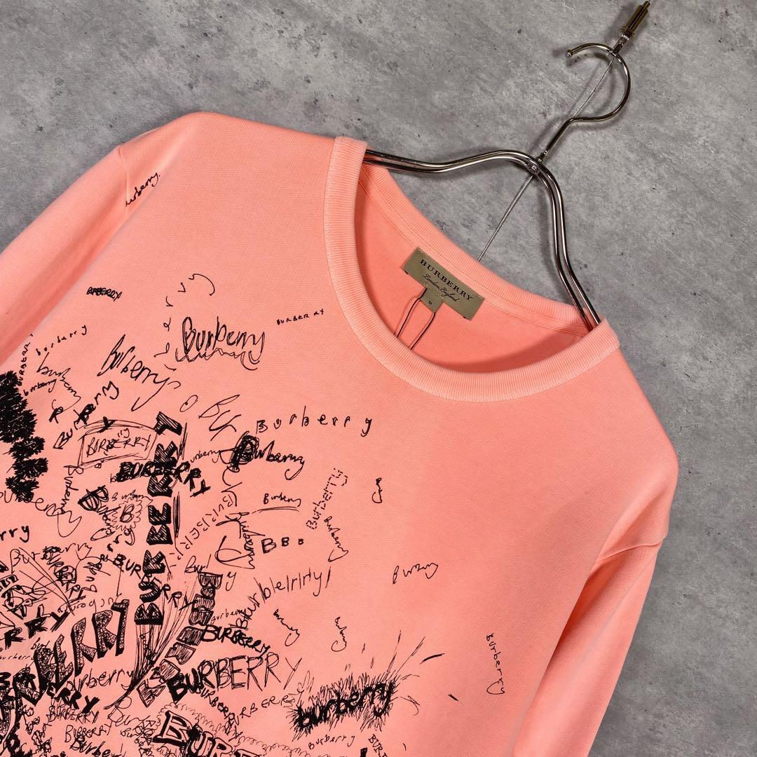 『BURBERRY』 バーバリー (M) クルーネックスウェット