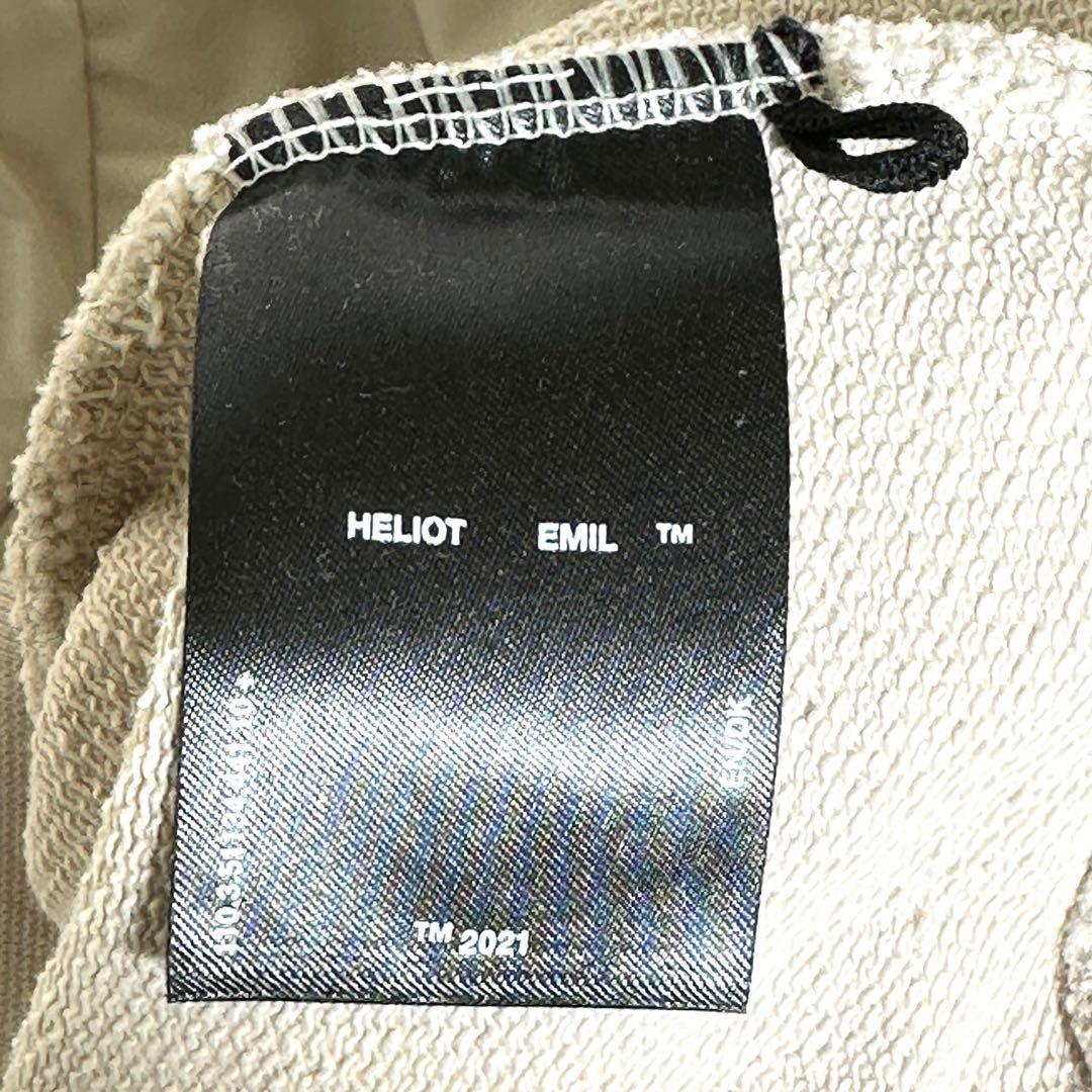 『HELIOT EMIL』ヘリオットエミル (M) ポケットデザインスウェット
