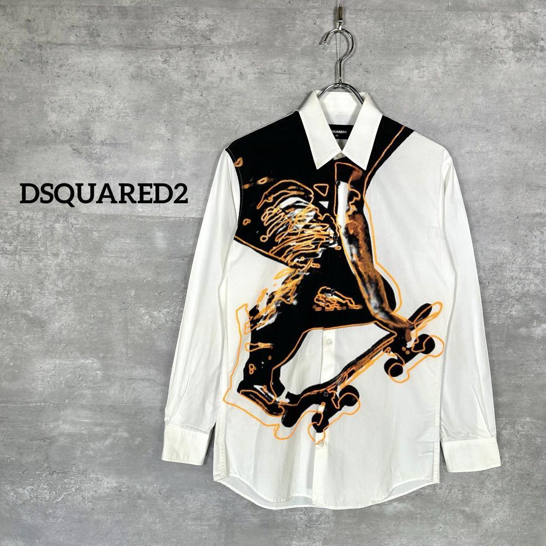 『DSQUARED2』ディースクエアード (42) グラフィック シャツ