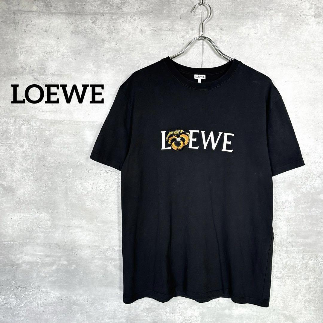 LOEWE』ロエベ (M) 21ss パンジー 刺繍アナグラム ロゴTシャツ – collect. online store