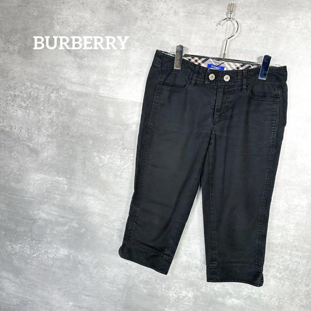 『BURBERRY』 バーバリー ブルーレーベル(36) クロップドパンツ