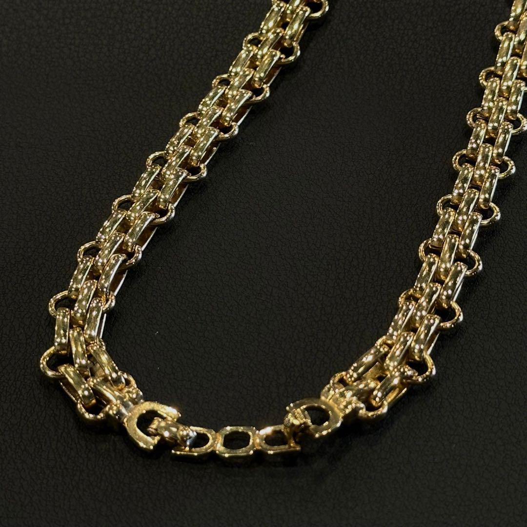 『christian Dior』クリスチャンディオール チェーンネックレス