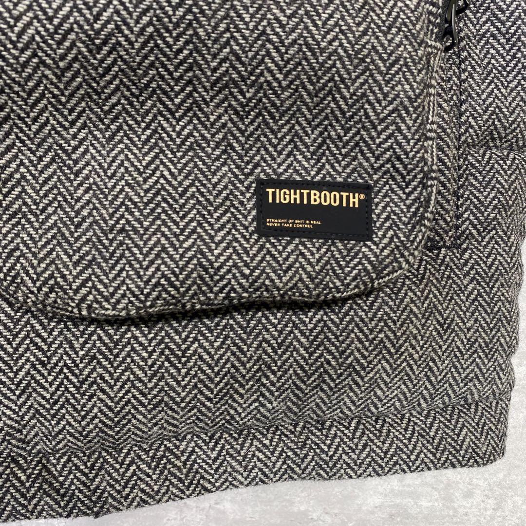 『TIGHTBOOTH』タイトブース(M)ツイード ダウンベスト
