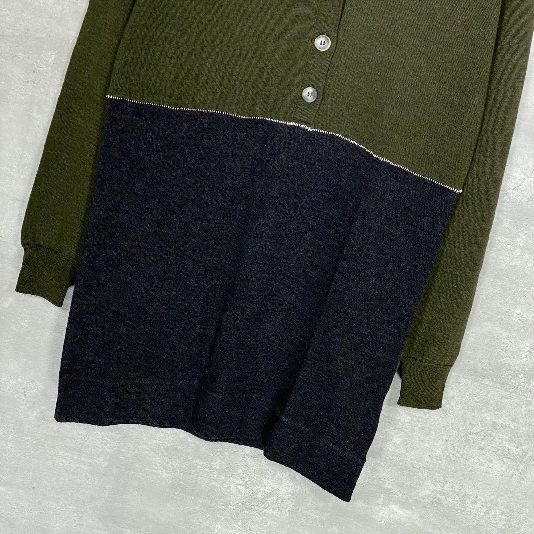 『MM6』エムエムシックス(S)ドッキングセーター ニット