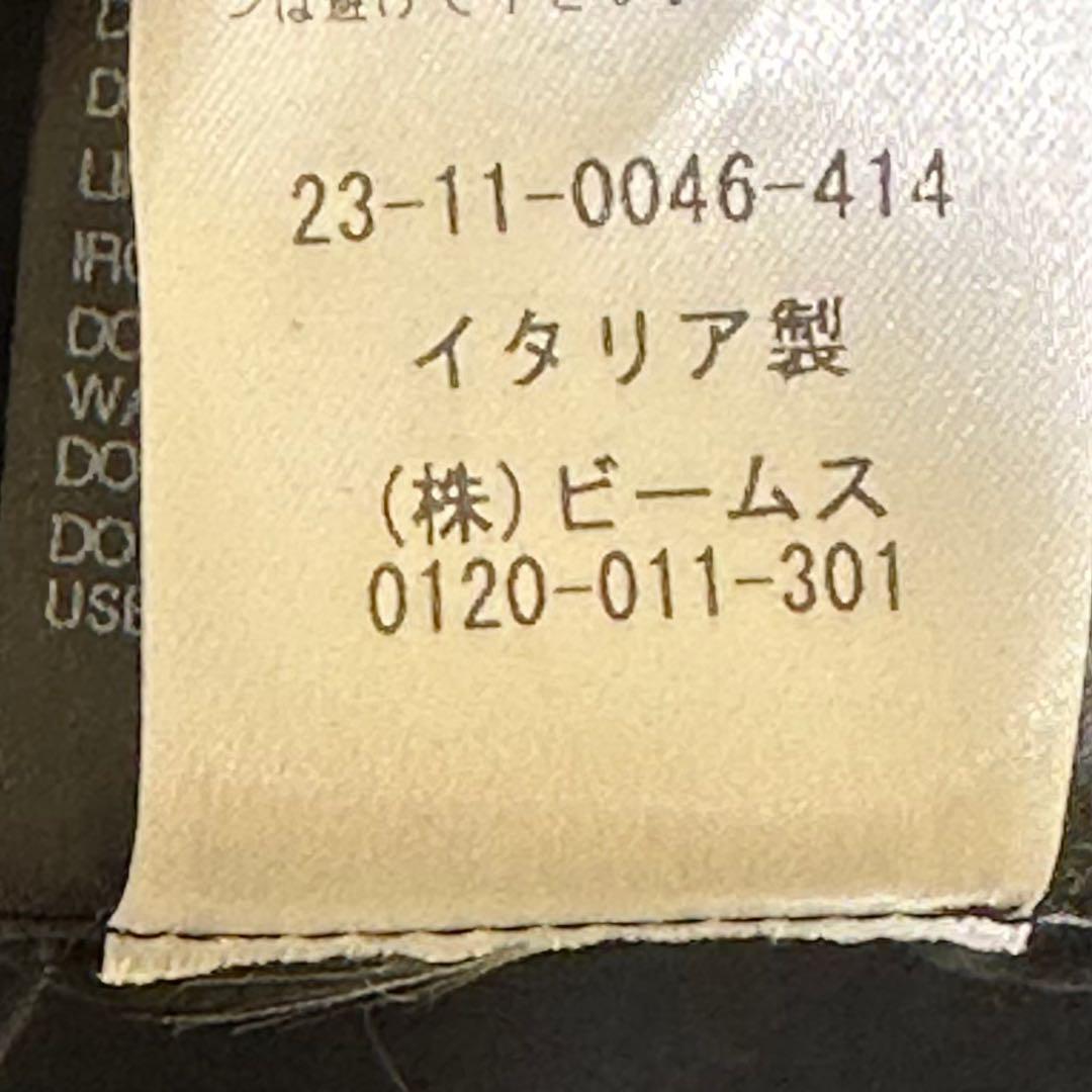 『RAF SIMONS』 ラフシモンズ (S) バイカラー 長袖シャツ