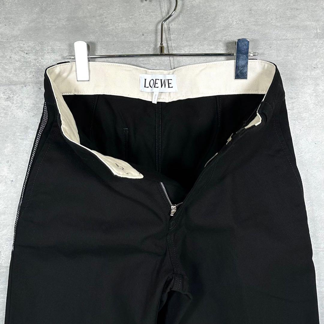 『LOEWE』 ロエベ (48) アナグラム ワイドチノパンツ