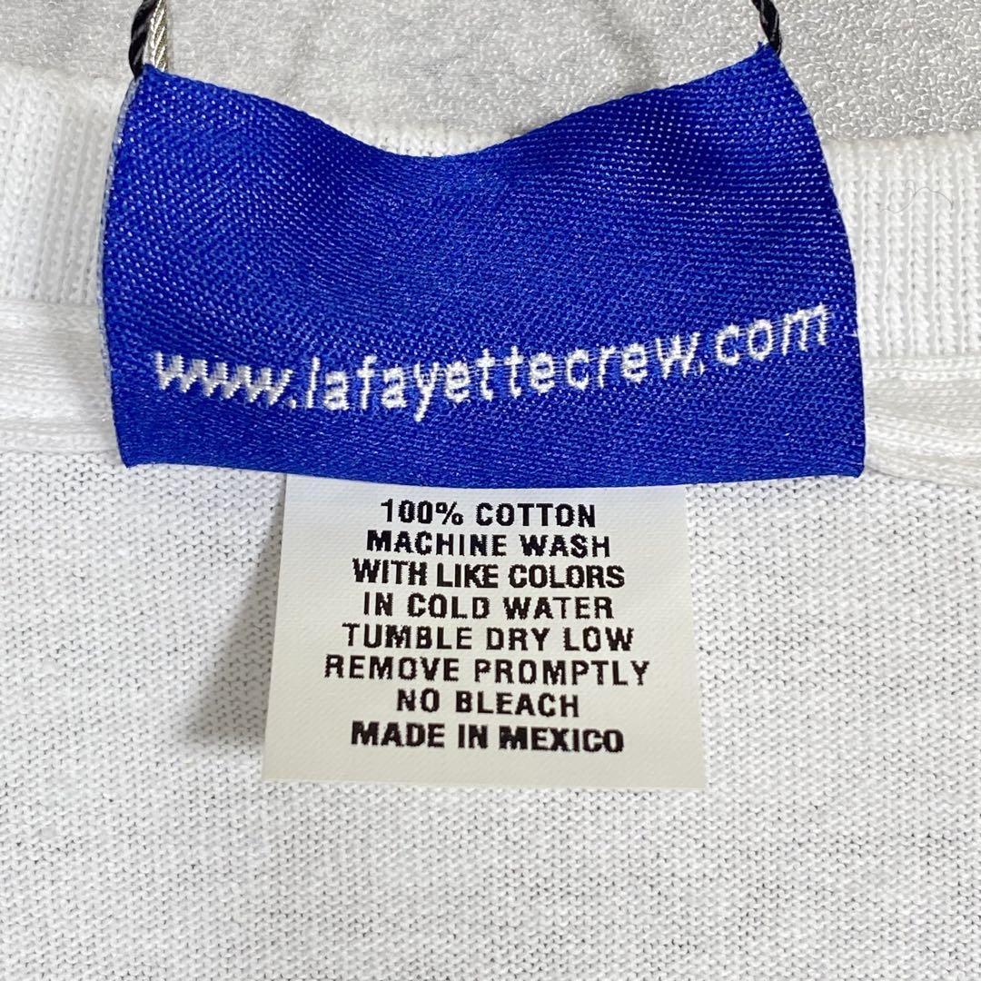 『Lafayette』ラファイエット (XL) プリント半袖Tシャツ