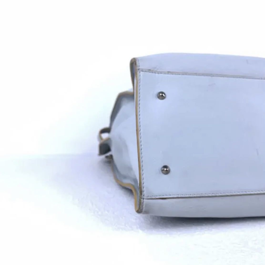 FURLA フルラ ハンドバッグ レザーバック オフホワイト