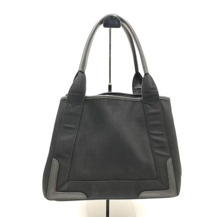『BALENCIAGA』バレンシアガ ネイビーカバス S ハンドバック