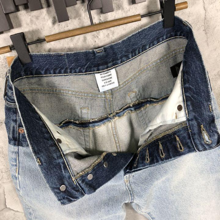 『VETEMENTS』ヴェトモン(S) 再構築 デニムパンツ / ジーンズ