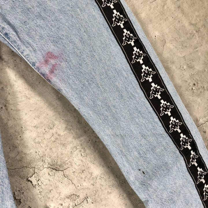 『MARCELO BURLON × KAPPA BLUEANTIFIT』(28) デニムパンツ