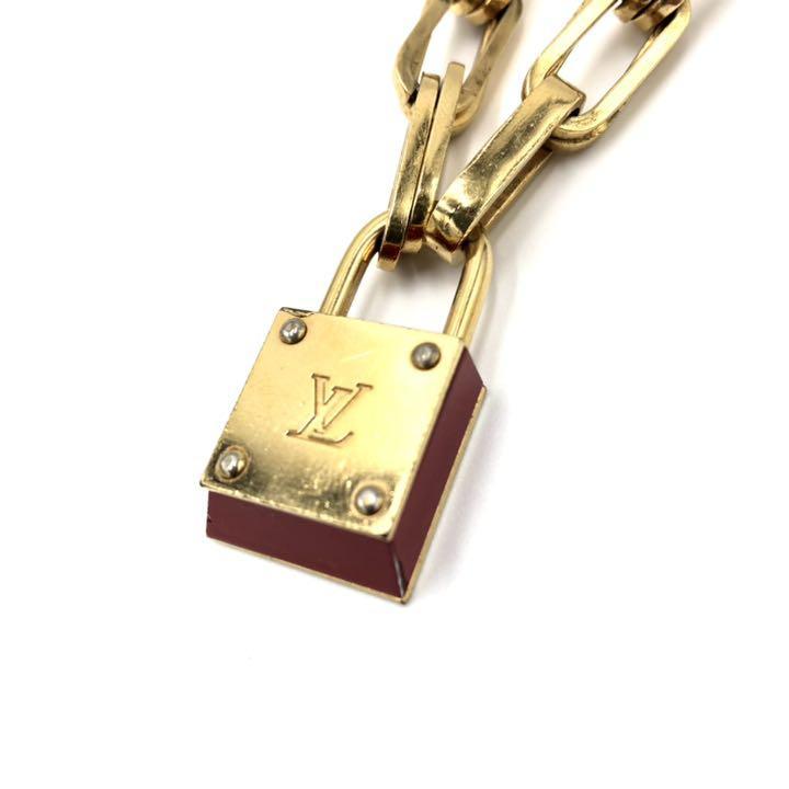 『LOUIS VUITTON』ルイヴィトン チェーンブレスレット ブークルドレイユ