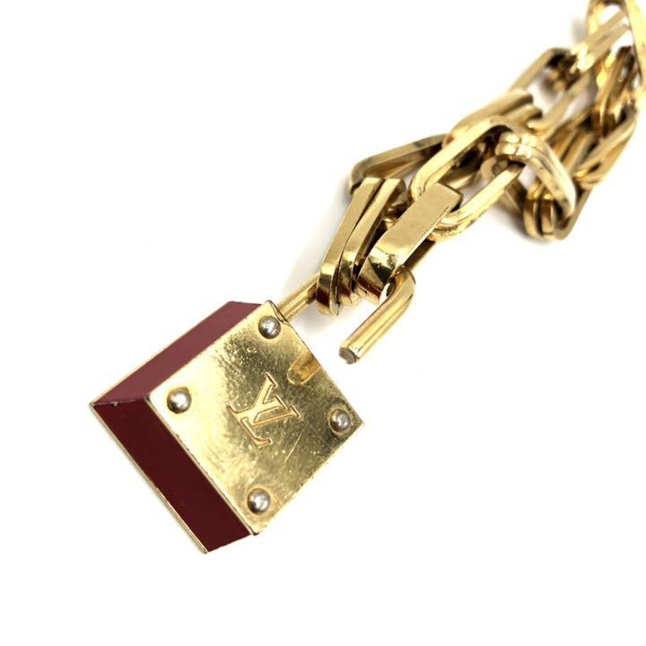 『LOUIS VUITTON』ルイヴィトン チェーンブレスレット ブークルドレイユ