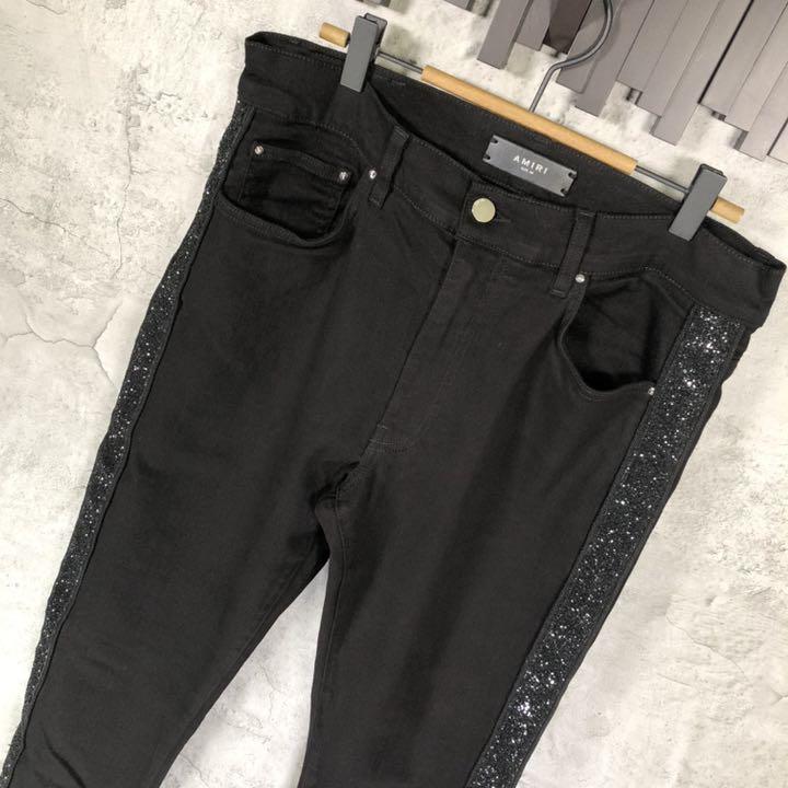 『AMIRI』アミリ (34) ラインストレッチパンツ