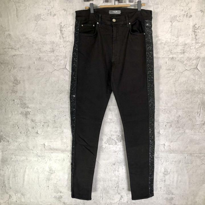 『AMIRI』アミリ (34) ラインストレッチパンツ