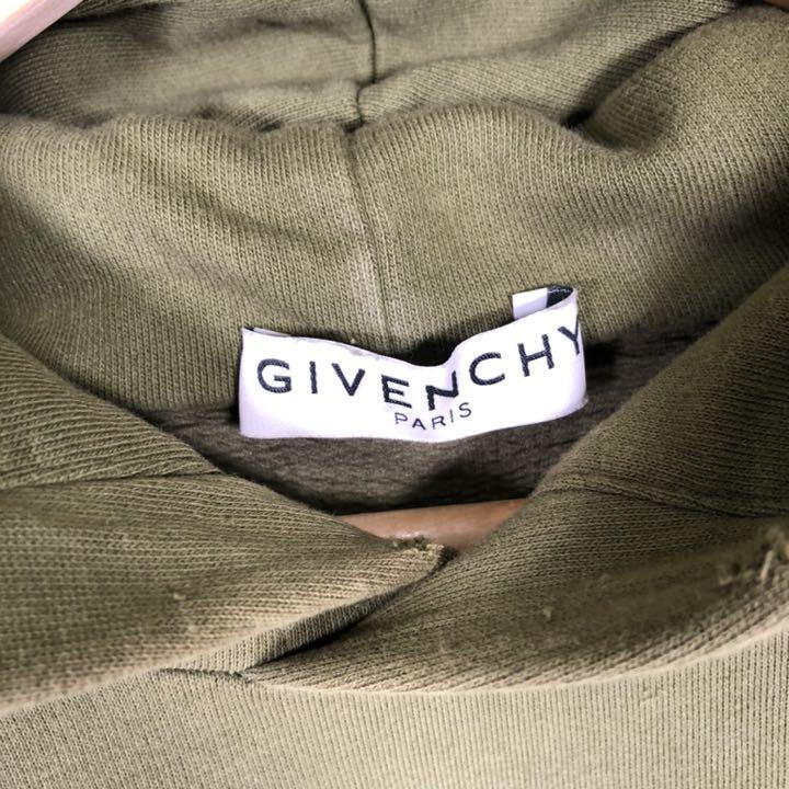 『GIVENCHY』ジバンシー (M) デストロイ パーカー