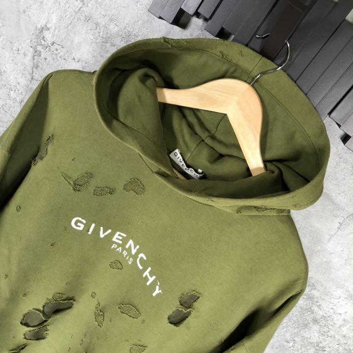 『GIVENCHY』ジバンシー (M) デストロイ パーカー