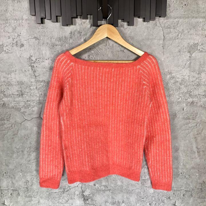 『BURBERRY BLUE LABEL』バーバリー (M) アルパカニットセーター