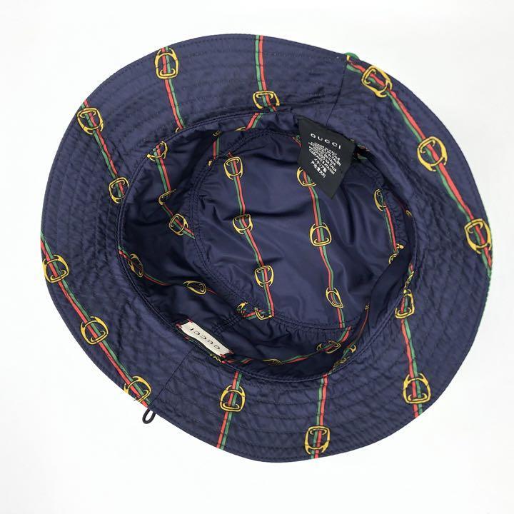『GUCCI』グッチ (L)リバースナイロンハット