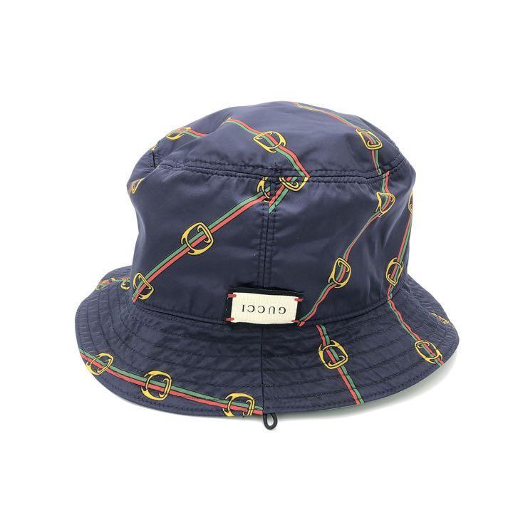 『GUCCI』グッチ (L)リバースナイロンハット