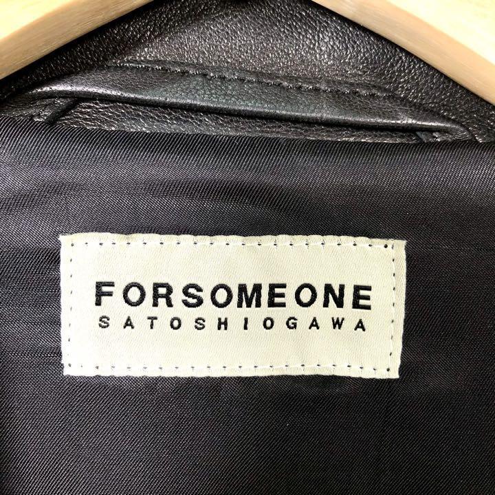 『FORSOMEONE』フォーサムワン (48) ライダースレザージャケット