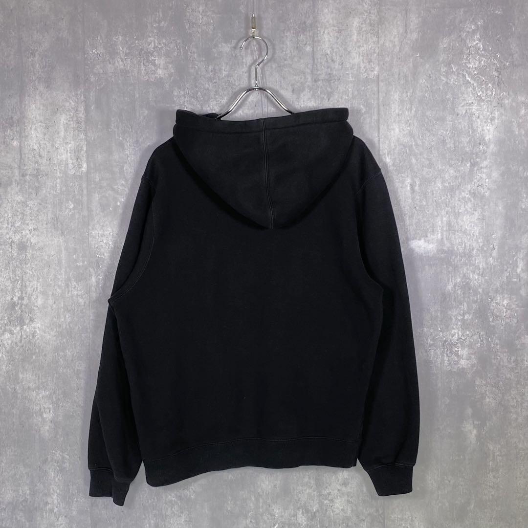 『STUSSY』ステューシー (S) フロントロゴ刺繍 プルオーバーフーディー