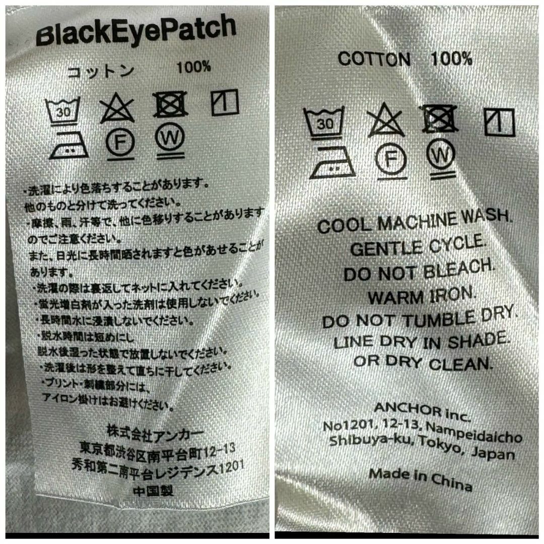 『BLACKEYEPATCH』ブラックアイパッチ (M) 長袖Tシャツ