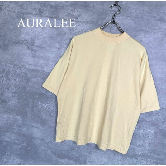 『AURALEE』オーラリー (1) 無地 コットンTシャツ