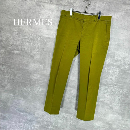 『HERMES』エルメス (44) テーパードチノスラックス