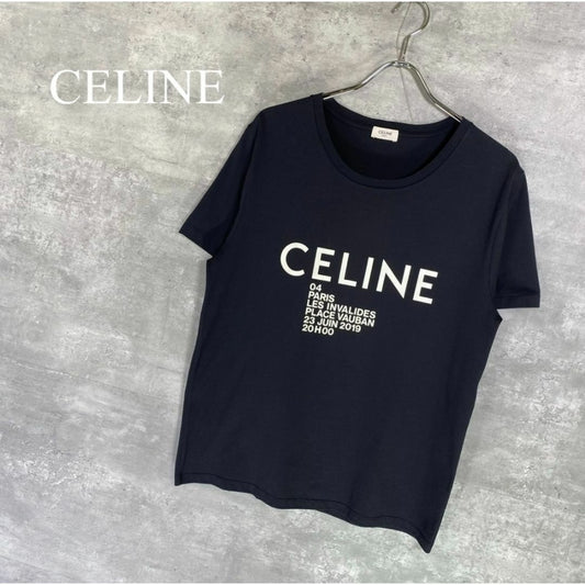 『CELINE』セリーヌ (L) プリントTシャツ